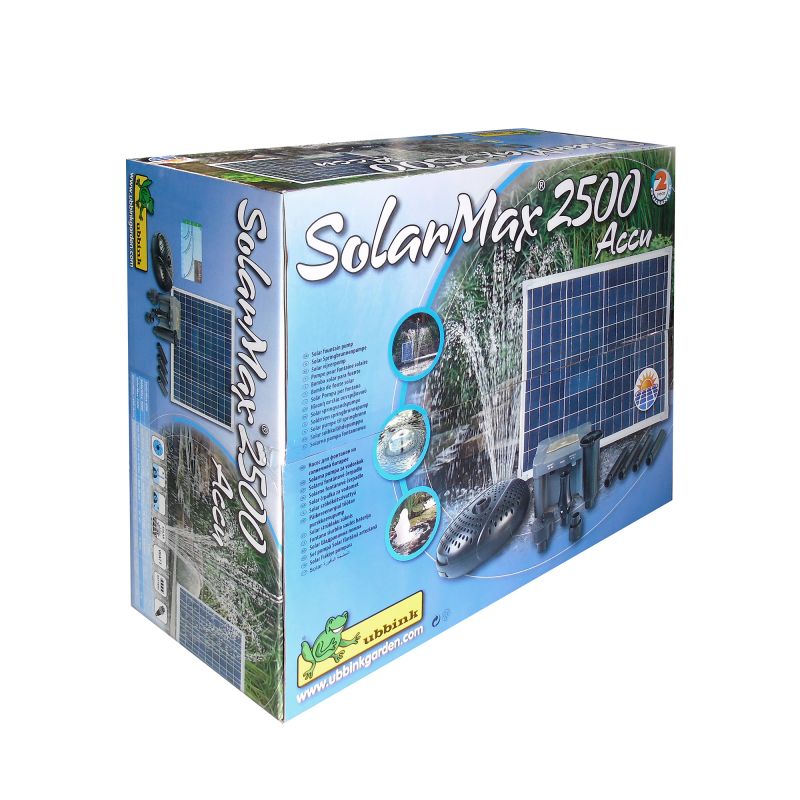 Pompe Bassin Solaire Ubbink Solarmax Avec Accu